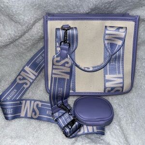 Steve Madden Canvas Crossbody Bag- Lavender